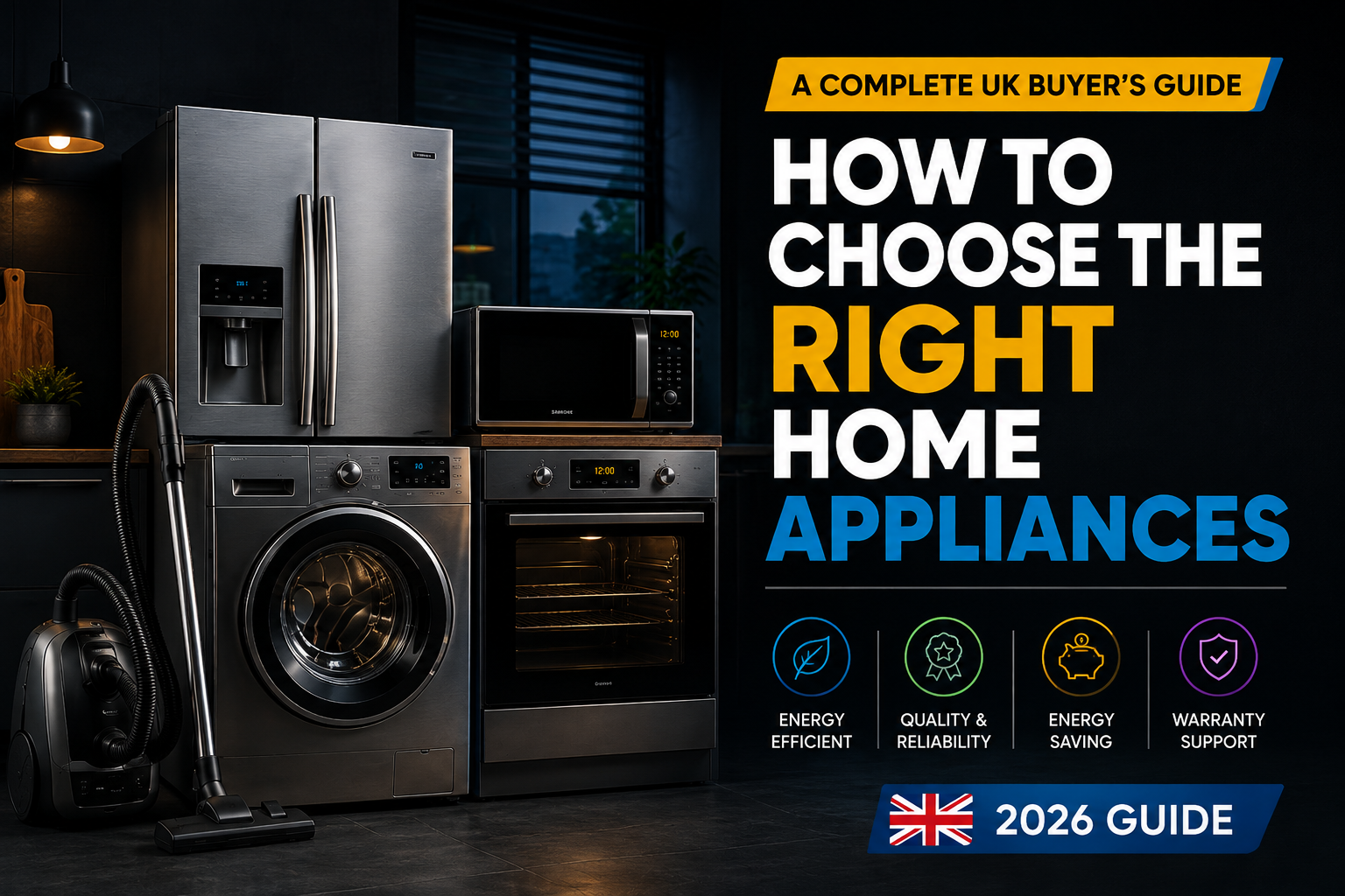 How to Choose the Right Home Appliances: A Complete UK Buyer's Guide